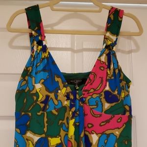 Nine West Floral Maxi Dress NWOT